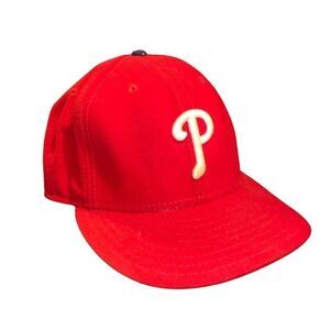 Philadelphia Phillies Men’s Red New Era 59Fifty Ballcap, 7 1/4